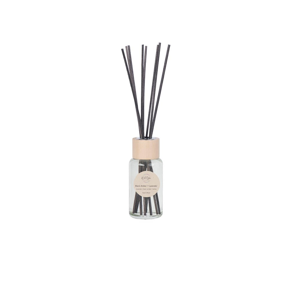 Reed Diffuser Black Amber + Lavender